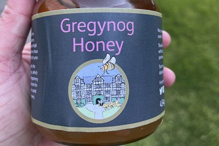 Some honey from Gregynog, Wales