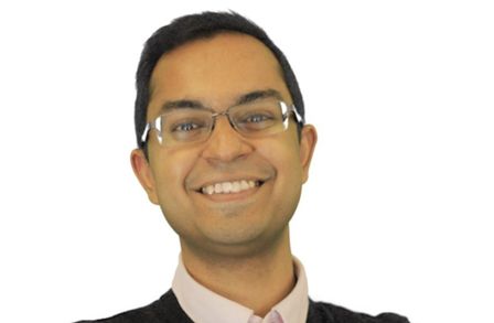 Headshot of Dr Shiladitya Ghosh against a plain white background