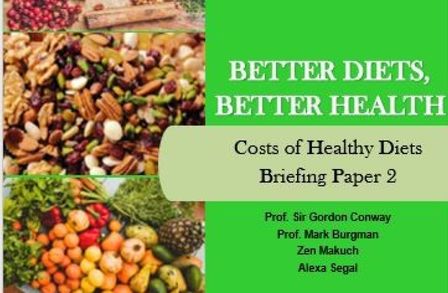 Costs of Healthy Diets