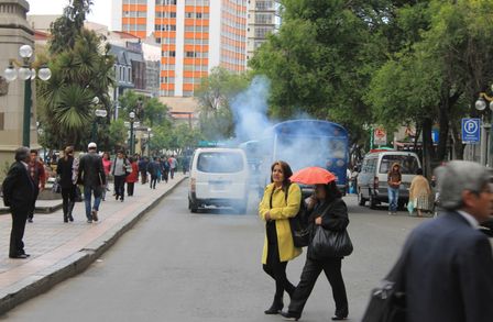 Air pollution in La Paz