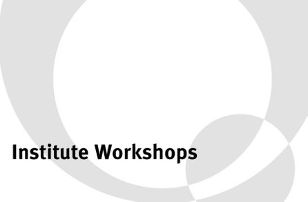 Institute workshops
