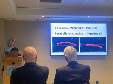 Anneesa Malik presenting at European Cardiac Arrhythmia Society Congress 2024, Paris, France