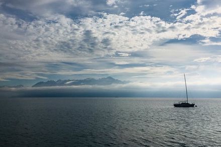 Lake Geneva near EPFL