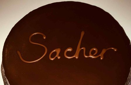 Photo of a home made Sachertorte