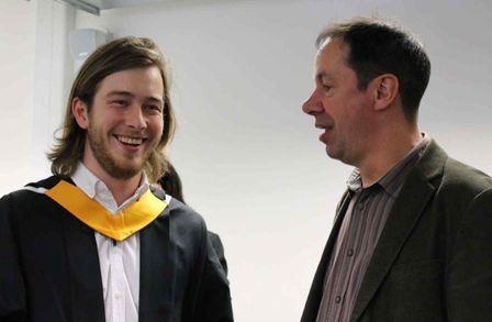 Joel at Graduation 