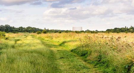 Wormwood Scrubs Park close to White City