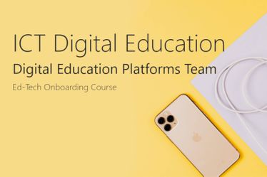 ICT Digital Education Ed-Tech Onboarding Course