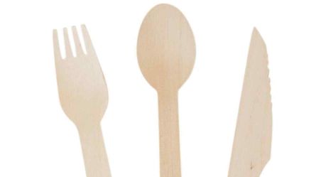 wooden cutlery