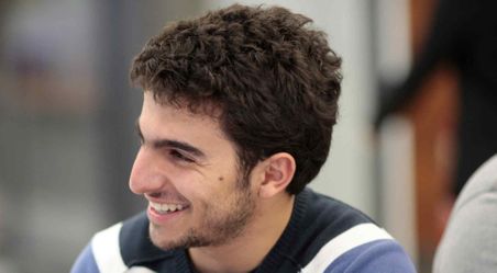 Smiling male student 
