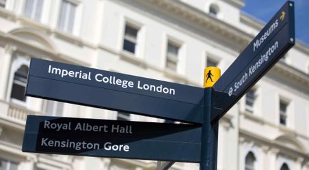 Imperial College Signpost