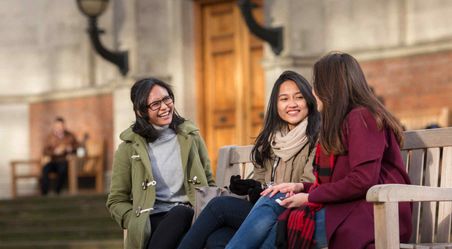 Students outside