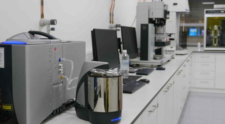 Laser diffraction particle size analysis