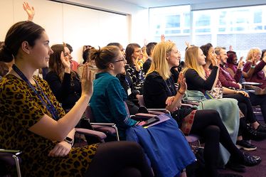 Attendees at an Imperial SAID seminar