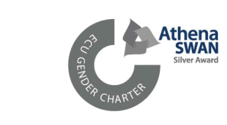 An image of the Athena Swan Silver Award logo 