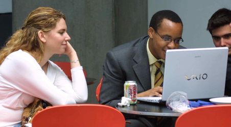 Students in  a class