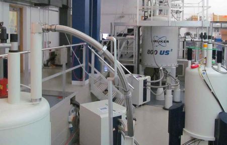 Three NMR instruments in CFNMR Centre