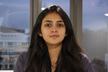 Portrait of Shefali Bohra, Founders' Pledger