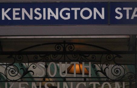 South Kensington station entrance