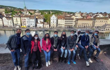 Walking tour in Zurich