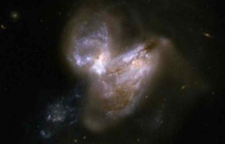 two supermassive black holes