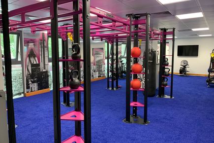 Inside SW7 functional training gym