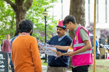 Volunteer at the Great Exhibition Road