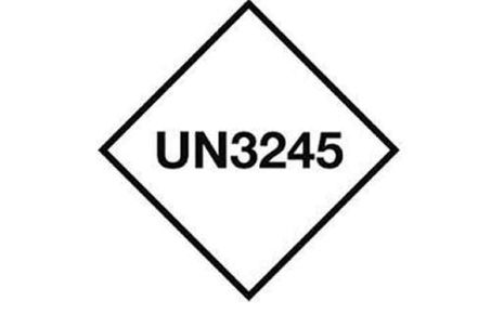UN3245 label