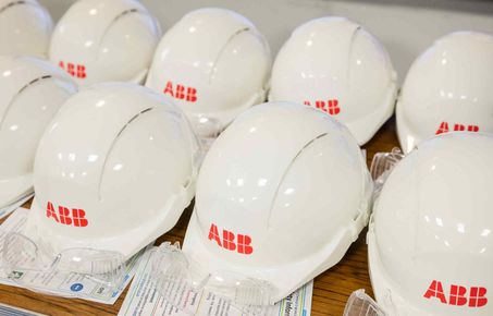 ABB safety hardhats