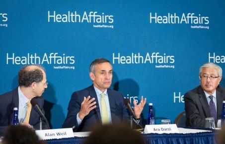 Ara Darzi at a health conference