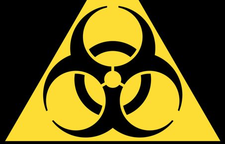 Danger Biohazard signaling