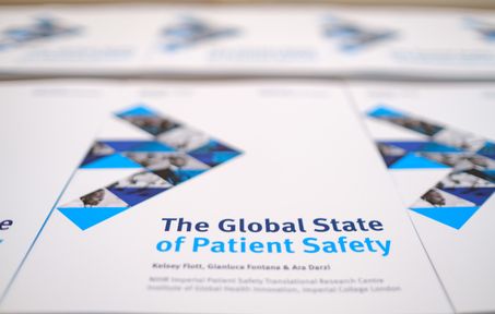 Cover of IGHI report on global patient safety