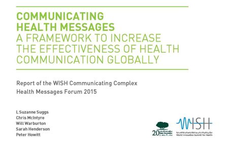 Complex health messages