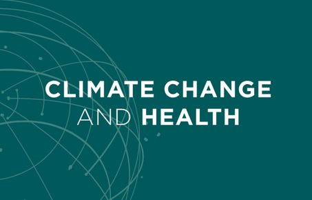 WISH climate change and health report cover
