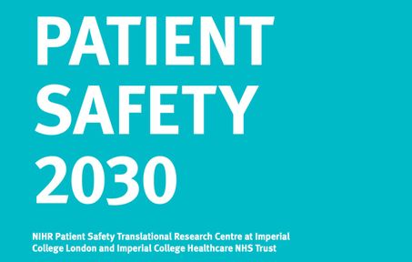 Cover of IGHI report on patient safety 2030