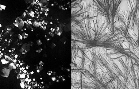 cooling rate crystals