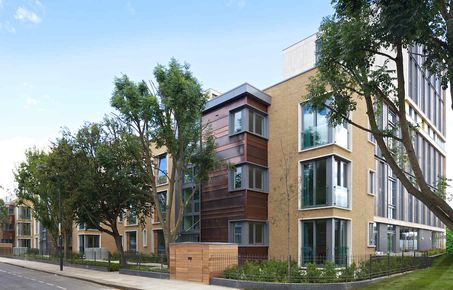 External picture of the Shinfield Street Apartments