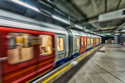 London tube station