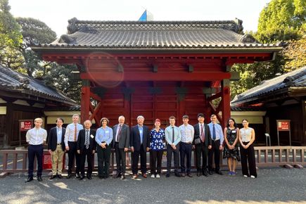 Hitachi and Imperial group visit to Tokyo