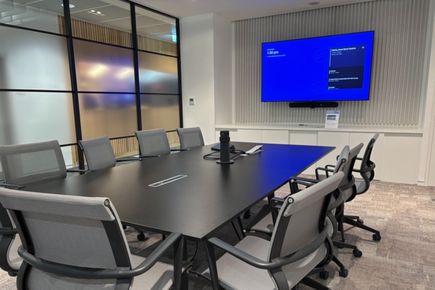 meeting space photograph from the professional services hub at White City