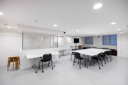 observation lab design hotel design engineering empty image