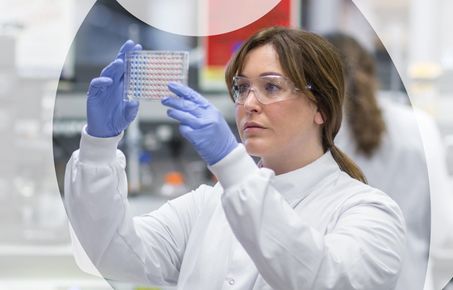 Woman in lab