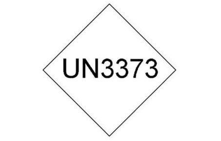 UN3373 label