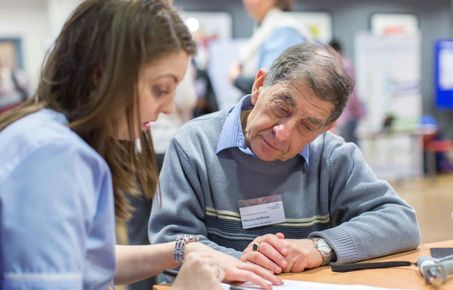A patient engagement session