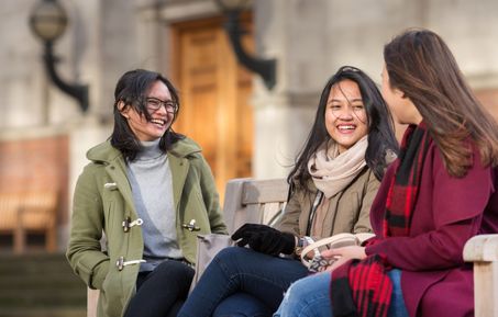 Imperial Students Chatting 