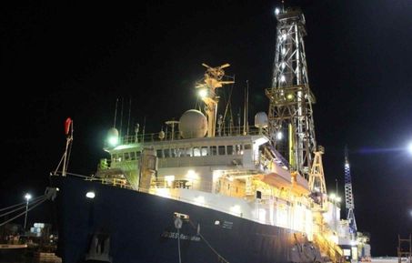 IODP research vessel