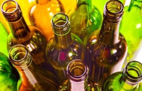 Alcohol bottles 