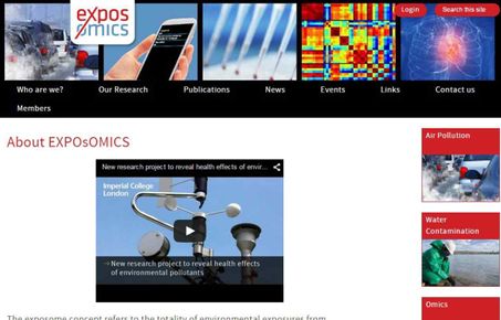 exposomics website