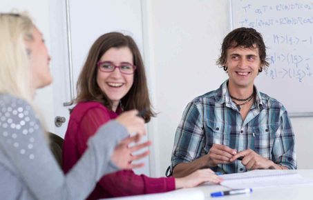 Students and lecturer