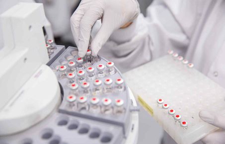 A file image from a laboratory