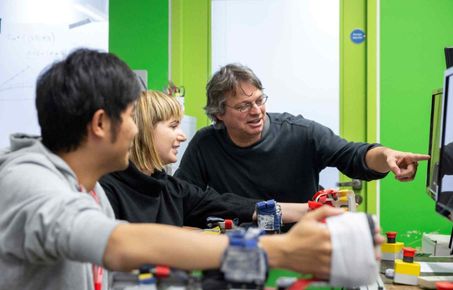 rehab robotics and students
